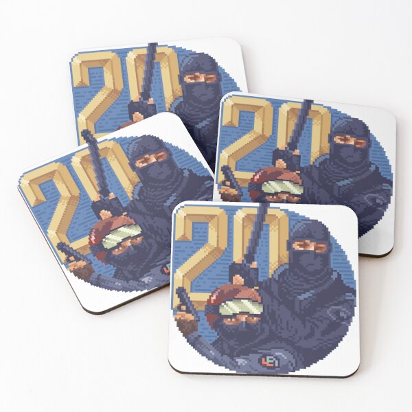 Item preview, CS20 Anniversary Pixel Art designed and sold by Tundra9.