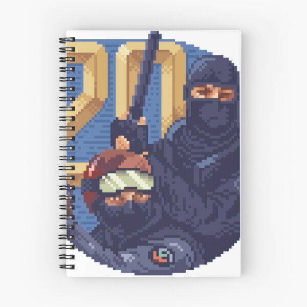 Item preview, CS20 Anniversary Pixel Art designed and sold by Tundra9.