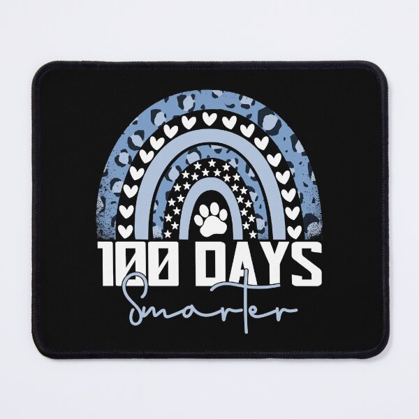 Item preview, 100 Days Smarter | Happy 100th Day Of School Rainbow leopard designed and sold by Picasmus Tees.