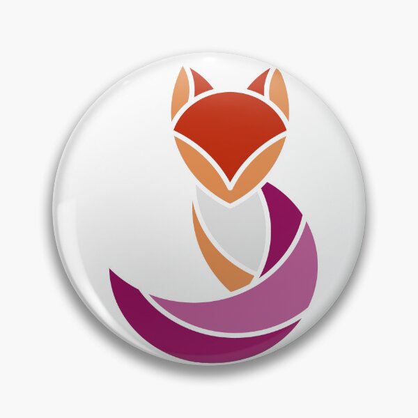 Item preview, Lesbian Pride Fox designed and sold by failephant-art.