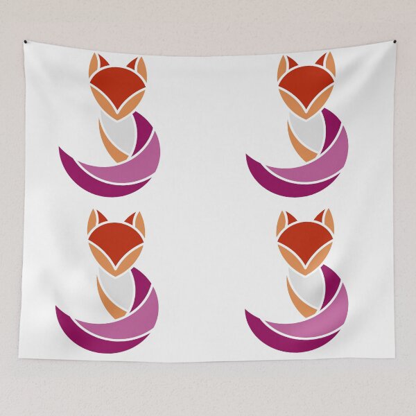 Item preview, Lesbian Pride Fox designed and sold by failephant-art.