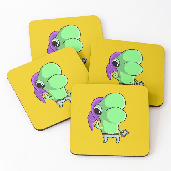 Item preview, SMILING FRIENDS - Gleb or Glep cool and angry (no text), bliblie, Pim, Alan, Grim (author's art) designed and sold by mrGoodwin90.