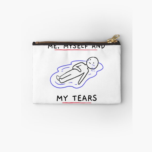 Item preview, Me, Myself and My Tears designed and sold by redbubblebyuzka.
