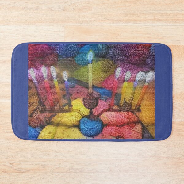 Item preview, Woolen Menorah designed and sold by ninasilver.