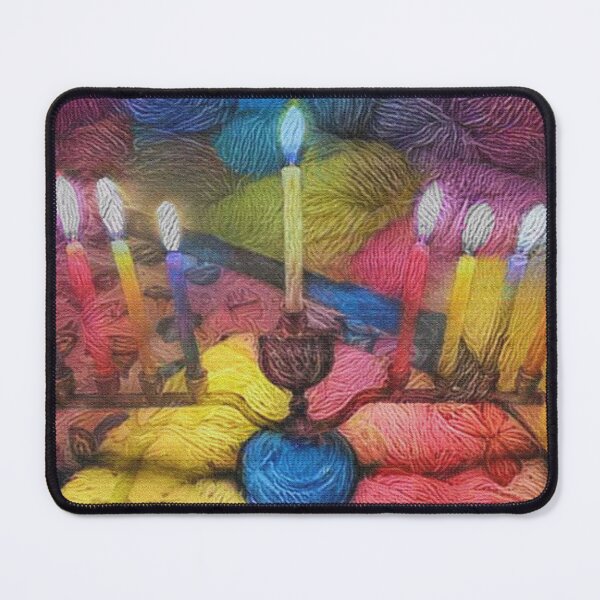 Item preview, Woolen Menorah designed and sold by ninasilver.