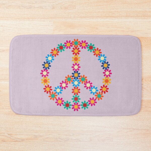 Item preview, Flower Peace Sign Art designed and sold by sorryimbusy.