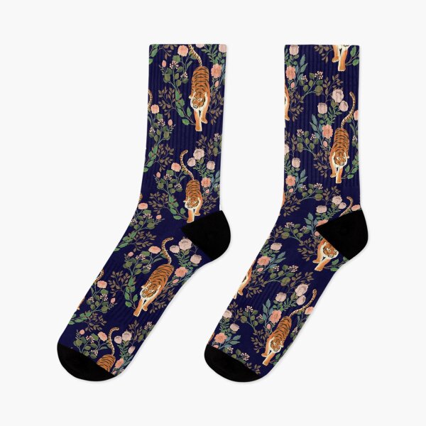Item preview, Tiger Floral Garden  designed and sold by Cecilia Mok.