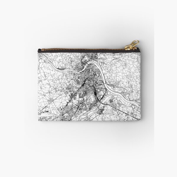 Item preview, Linz White Map designed and sold by multiplicitymap.