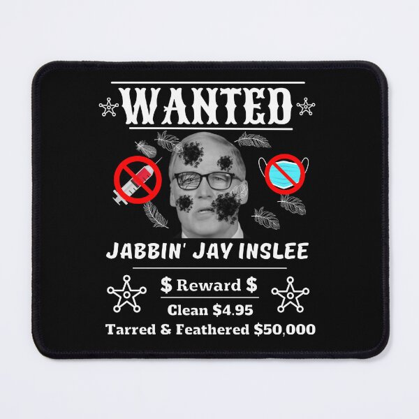Artikelvorschau, Jay Inslee Steckbrief-Waren entworfen und verkauft von Heinessight Merch.