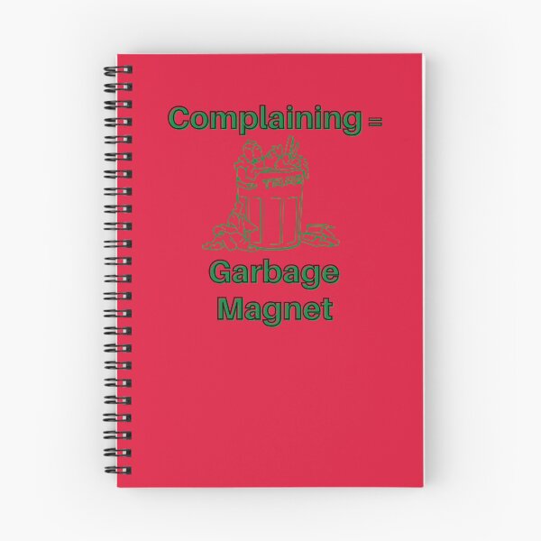 Item preview, Complaining Equals Garbage Magnet designed and sold by micasata.