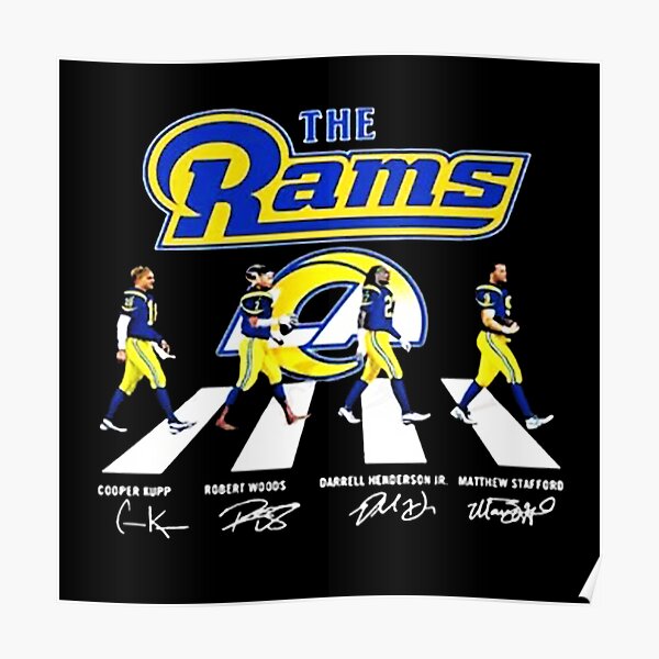 The Los Angeles Rams Kupp Woods Henderson Jr And Stafford Abbey