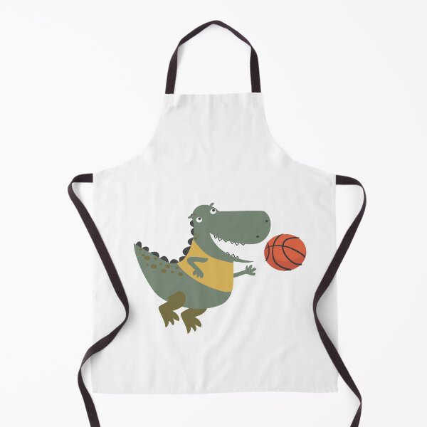 Item preview, Dinosaur Playing Basketball designed and sold by SportDIXIT.