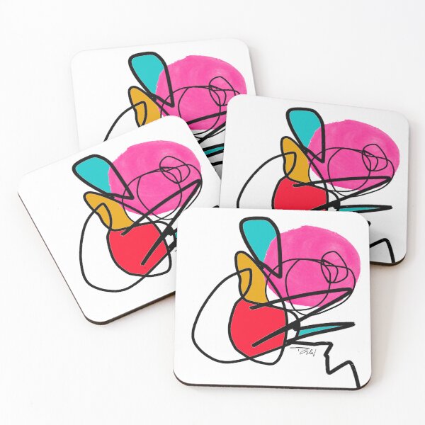 Item preview, Colorful Abstract Line Art, Irena Orlov designed and sold by Irena Orlov.