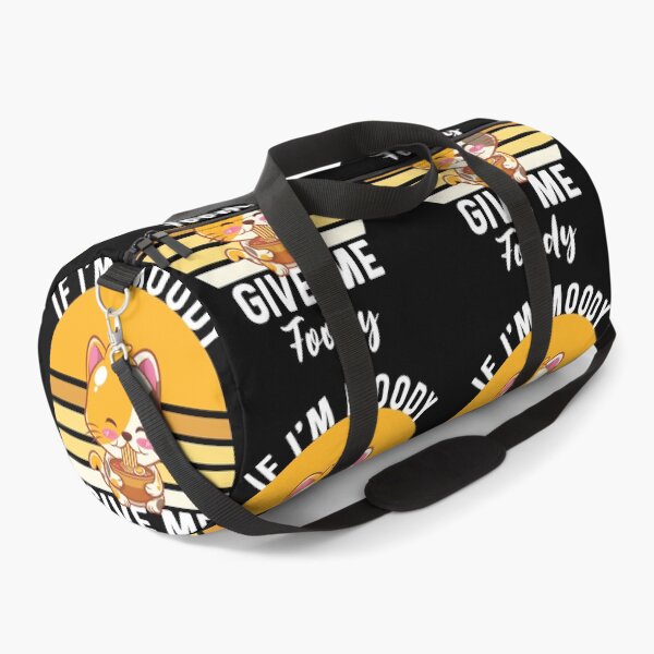 Item preview, If I'm Moody Give Me Foody Ramen Noodle Cat  designed and sold by fooderiffic.