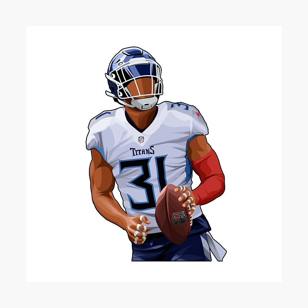 NFL Tennessee Titans - Derrick Henry 19 Wall Poster with Push Pins