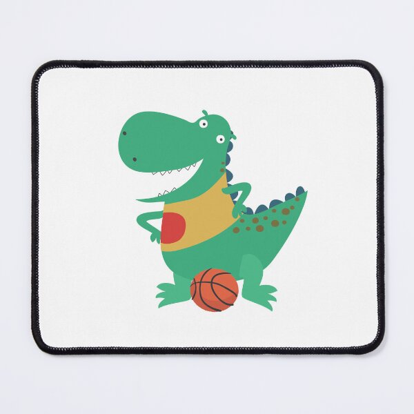 Item preview, Dinosaur Playing Basketball designed and sold by SportDIXIT.