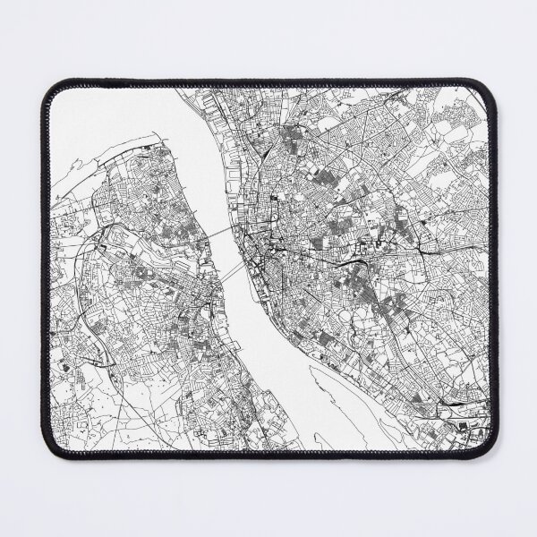 Item preview, Liverpool White Map designed and sold by multiplicitymap.