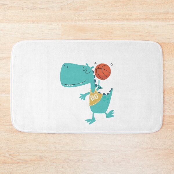 Item preview, Dinosaur Playing Basketball designed and sold by SportDIXIT.