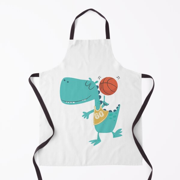 Item preview, Dinosaur Playing Basketball designed and sold by SportDIXIT.