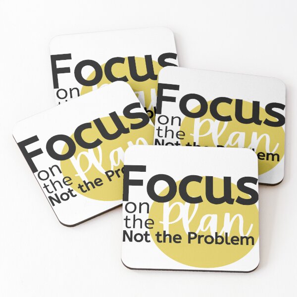 Item preview, Focus on the Plan Not the Problem designed and sold by micasata.
