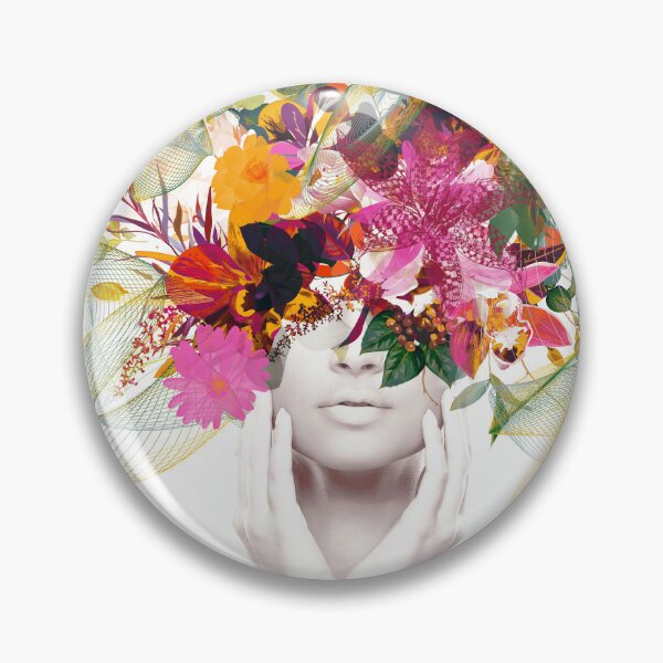 Item preview, Floral Head, Equivalent Exchange, Irena Orlov designed and sold by Irena Orlov.