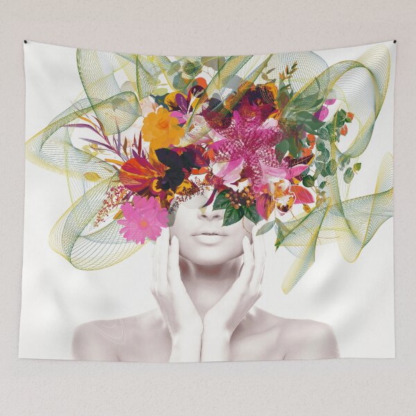 Item preview, Floral Head, Equivalent Exchange, Irena Orlov designed and sold by Irena Orlov.