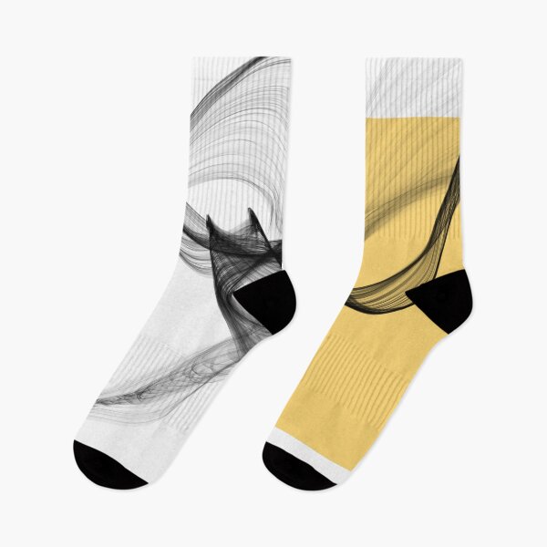 Item preview, Yellow black abstract, Irena Orlov designed and sold by Irena Orlov.