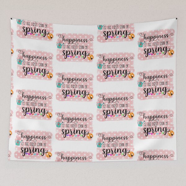 Item preview, Happiness is the first sign of Spring I  Spring Gifts designed and sold by younghopes.