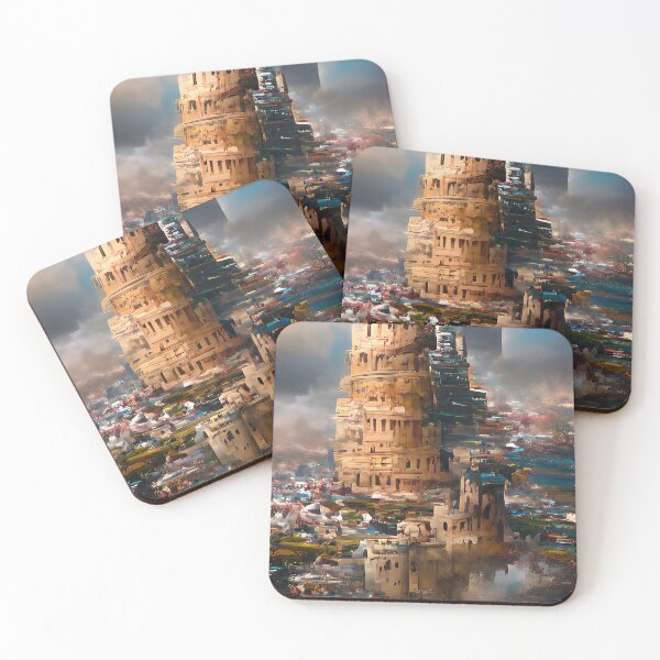 Item preview, Tower of Babel - Classical Painting designed and sold by V0L0S.