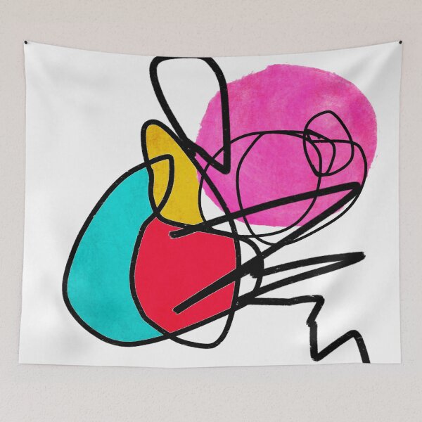 Item preview, Colorful abstract lines, Irena Orlov designed and sold by Irena Orlov.