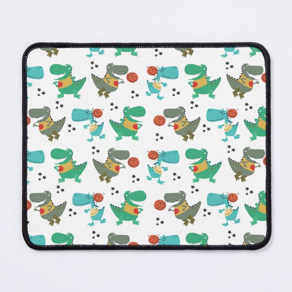 Item preview, Dinosaur Playing Basketball designed and sold by SportDIXIT.
