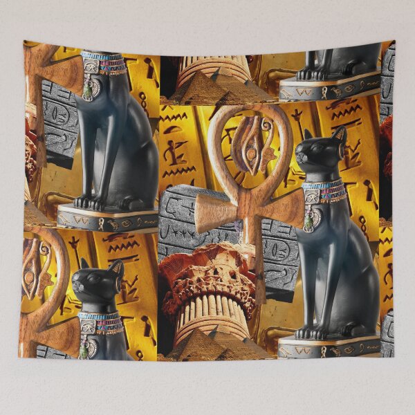 Item preview, Ancient Egyptian Artifacts Digital Photo Collage Design designed and sold by EarthArtDesigns.
