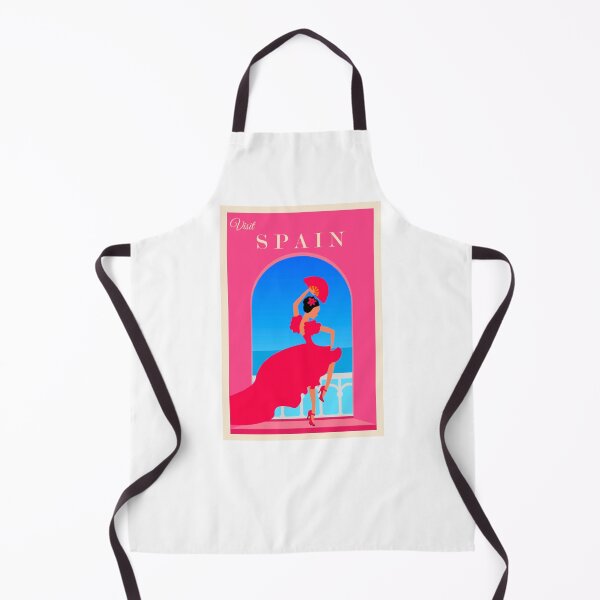 Item preview, Spanish Flamenco Dancer Vintage Travel Poster designed and sold by BetelgeuseX3.