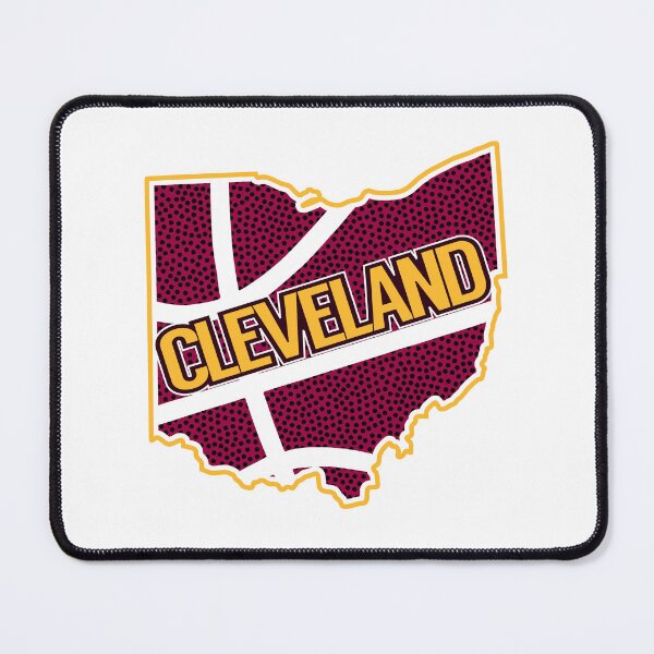 Item preview, Retro Cleveland Basketball OH Outline designed and sold by pixeljamz.