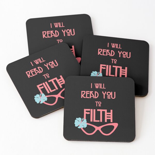 Item preview, I Will Read You to Filth Funny Drag Queen Quote designed and sold by ksrogersdesigns.