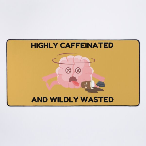 Item preview, Highly Caffeinated and Wildly Wasted designed and sold by Endeavour-Tees.
