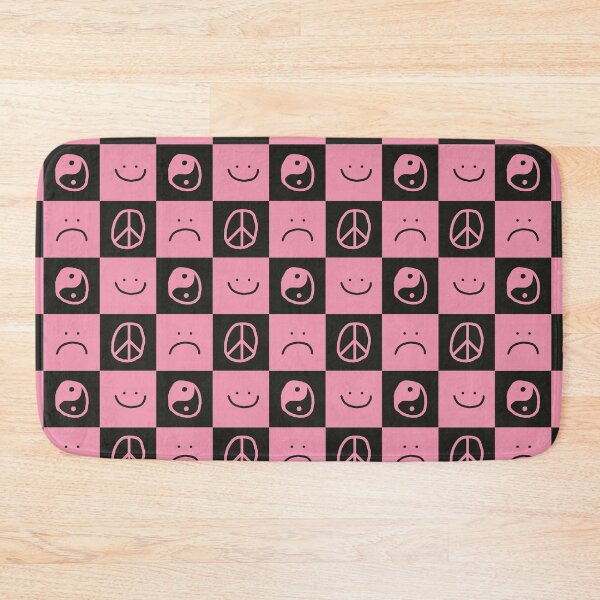 Item preview, pink and black Square pattern symbols designed and sold by ZANGRAM.