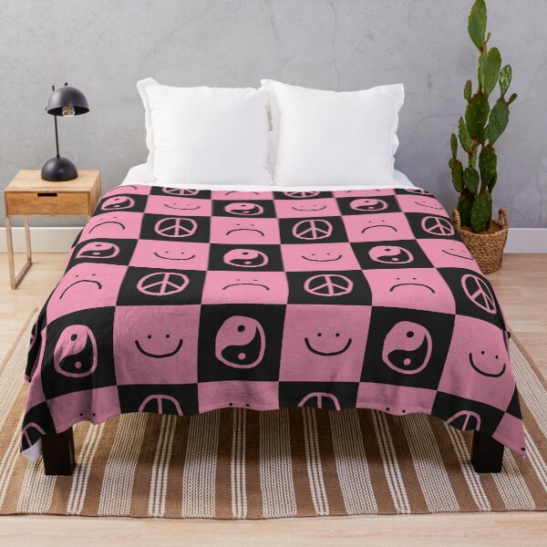 Item preview, pink and black Square pattern symbols designed and sold by ZANGRAM.