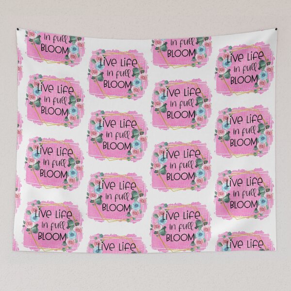Item preview, Live Life in Full Bloom I  Spring Gifts designed and sold by younghopes.