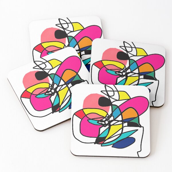 Item preview, Colorful Vivid abstract lines, Irena Orlov designed and sold by Irena Orlov.