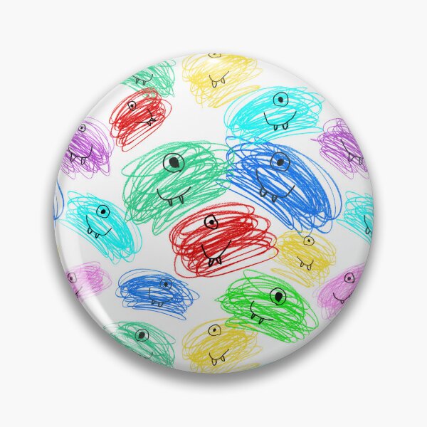 Item preview, Messy Scribbly Monsters designed and sold by StardustMyHeart.