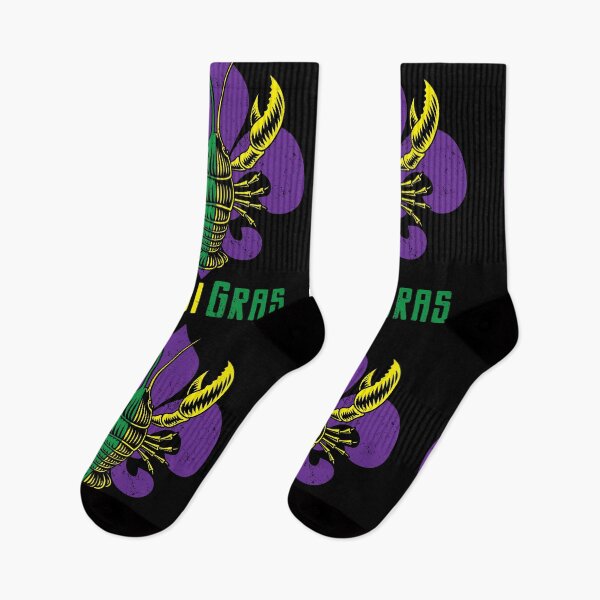Item preview, Mardi Gras Carnival Crawfish Stylized Lilly designed and sold by GravitiTees.