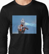 Ultraman ! Here he comes from the sky.... Long Sleeve T-Shirt