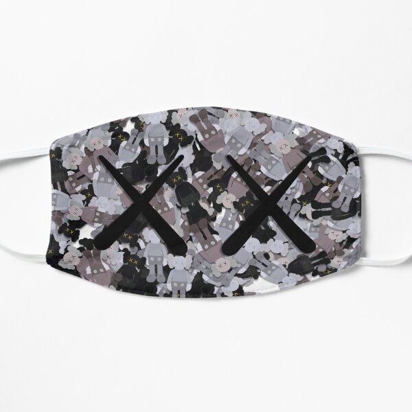Black X Flat Mask
