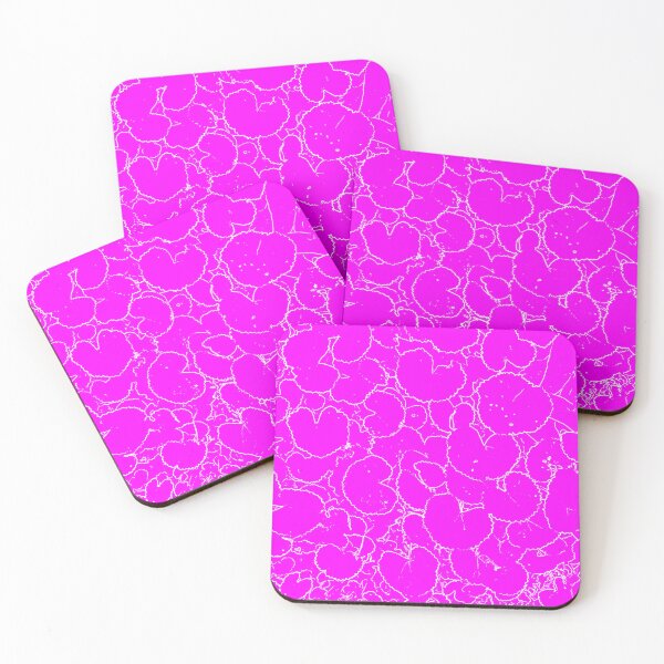 Item preview, Hot- Pink  leaves by Iritof designed and sold by iritof.