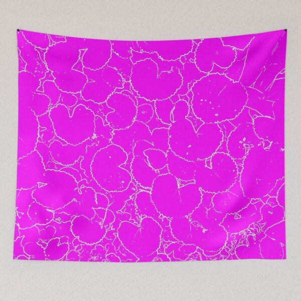 Item preview, Hot- Pink  leaves by Iritof designed and sold by iritof.