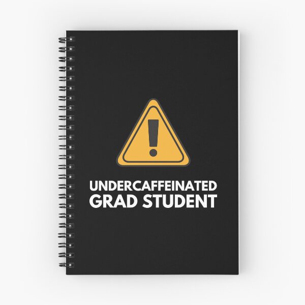 Item preview, Undercaffeinated Grad Student – Funny Grad Student designed and sold by cinsarad.
