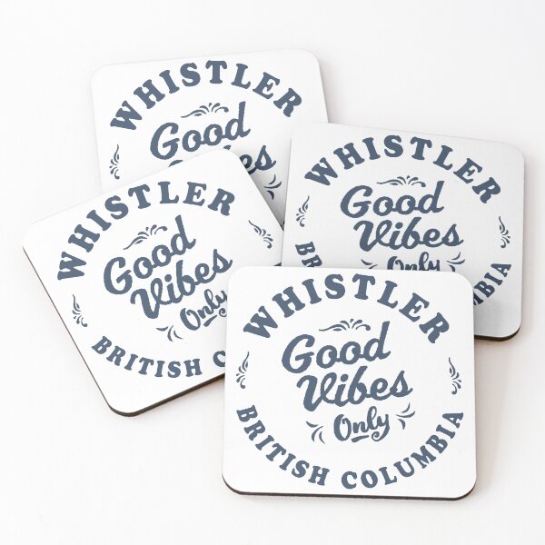 Item preview, Whistler Good Vibes Only Retro designed and sold by modeoftravel.