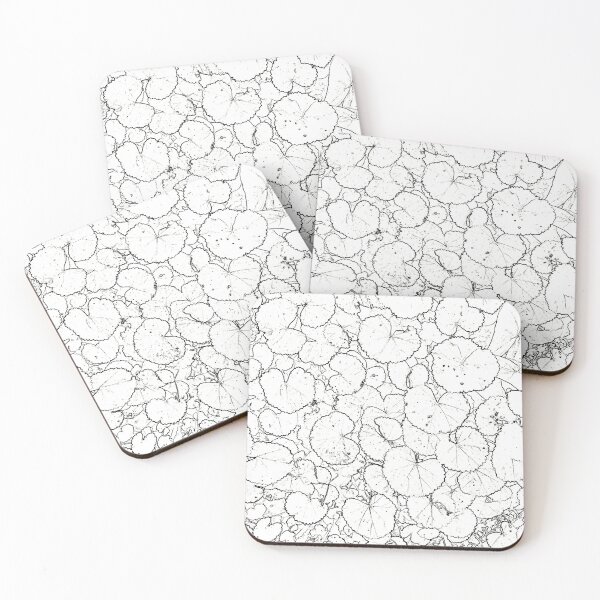 Item preview, White-black Leaves  by  Iritof designed and sold by iritof.