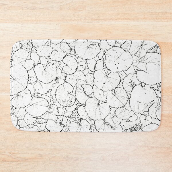 Item preview, White-black Leaves by Iritof designed and sold by iritof.